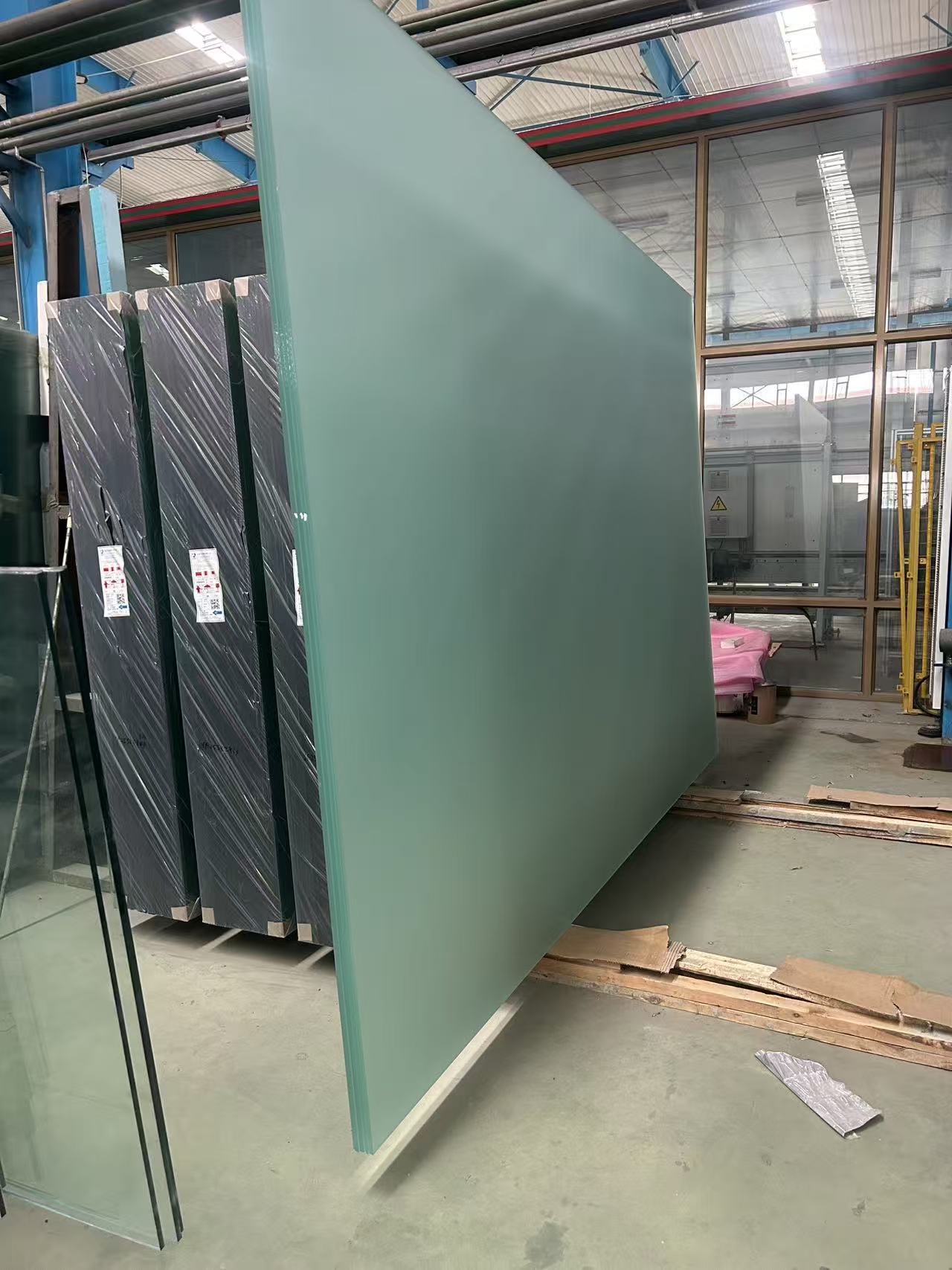 延安市玻璃幕墙建筑幕墙玻璃生产基地 - 方案